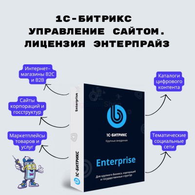 1С-Битрикс: Управление сайтом. Лицензия Энтерпрайз - купить в Булмукте